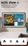 Amazon Echo Show 21 (newest model), Full HD 21″ kitchen hub for home organization, with built-in Fire TV and Alexa+ Early Access