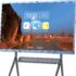 55 Inch Electronic Whiteboard with 4K HD Touch Screen, Interactive Whiteboard for Classroom and Conference, Build in Android and Windows OS